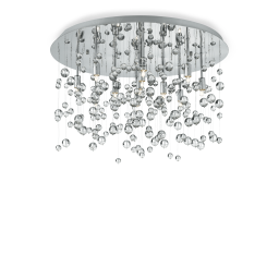 022222 Plafon neve pl8 chrome Ideal Lux - Mega RABATY w koszyku %