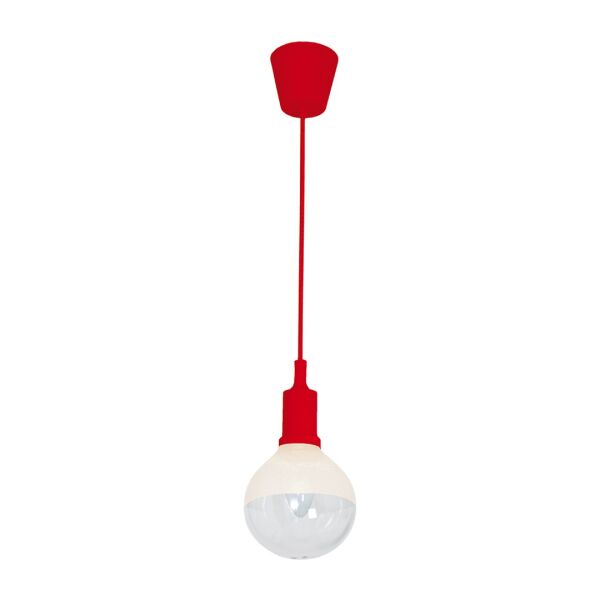 ML462 LAMPA WISZĄCA BUBBLE RED 5W E14 LED CZERWONA Milagro - rabaty 20% w koszyku