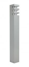 RADO 1 AL Lampa stojąca słupek srebrny SU-MA - Mega RABATY W KOSZYKU %