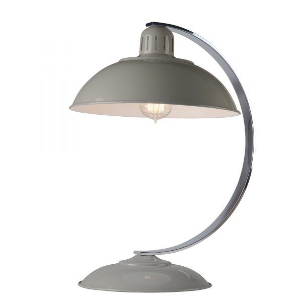 FRANKLIN-GREY Lampa biurkowa Franklin 1 – szara Elstead - Mega RABATY w koszyku %