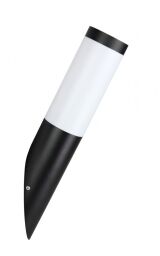 Inox Black ST 021 Kinkiet ogrodowy czarny SU-MA - Mega RABATY W KOSZYKU %
