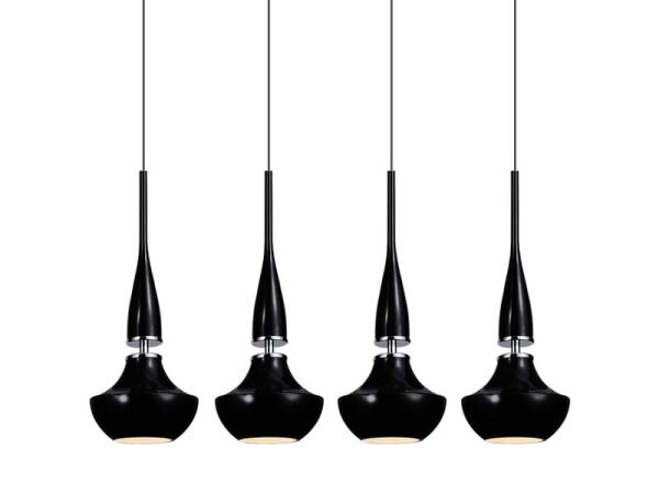 LAMPA WISZĄCA TASOS 4 BLACK AZ0885 Azzardo
