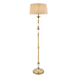 70811 Polina antique brass 1lt lampa stojąca Interiors1900 - rabaty 25% w koszyku