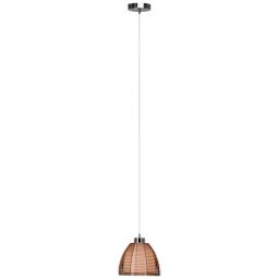 61170/53 Lampa wisząca Relax 20cm brąz / chrom