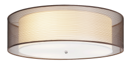 2634 LAMPA SUFITOWA ANASTASIA BRĄZOWA