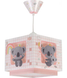 63262S Koala lampa wisząca  różowa Dalber - rabaty 8% w koszyku