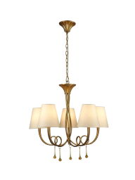 6206 Lampa wisząca MANTRA PAOLA GOLD 6206 Mantra - Mega RABATY w koszyku %