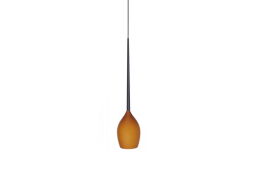 Lampa wisząca IZZA 1 bursztynowa AZ1221 Azzardo