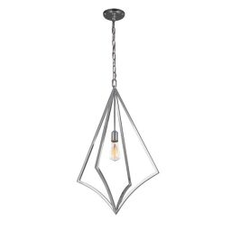 FE-NICO-P-L-CH Nico 1 Lekki Duży lampa wisząca Elstead - Mega RABATY w koszyku %