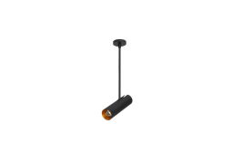 Lampa sufitowa LENS ROUND BLACK-GOLD AZ3518 Azzardo