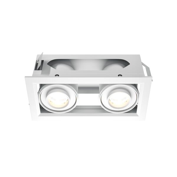 DL093-02-10W3K-W Lampa wpuszczana Metal Modern 3000K 2x10W 24° Maytoni - Mega RABATY % w koszyku