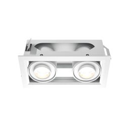 DL093-02-10W3K-W Lampa wpuszczana Metal Modern 3000K 2x10W 24° Maytoni - Mega RABATY % w koszyku