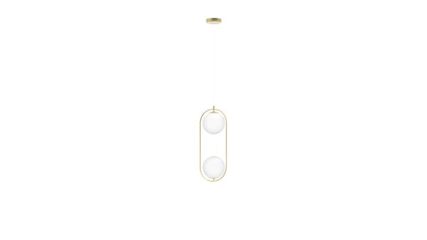 Lampa wisząca COCO 2 PENDANT Złoty AZ4982 AZzardo