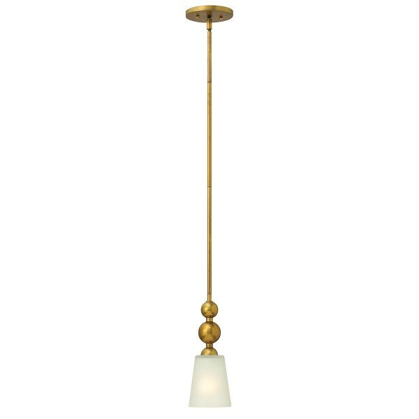 HK-ZELDA-P-A-VS Mini lampa wisząca Zelda 1 – mosiądz w stylu vintage Elstead - Mega RABATY w koszyku %