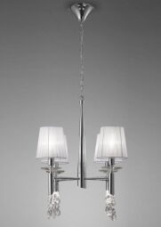 3852 Lampa wisząca MANTRA TIFFANY CHROME 3852 Mantra - Mega RABATY w koszyku %