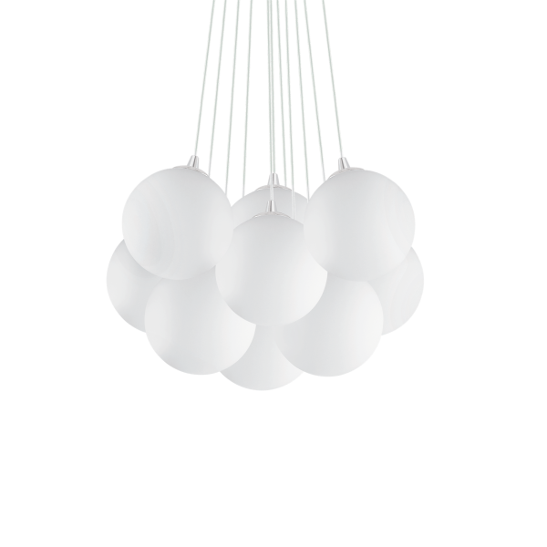 131924 Lampa wisząca m white Ideal Lux - Mega RABATY w koszyku %