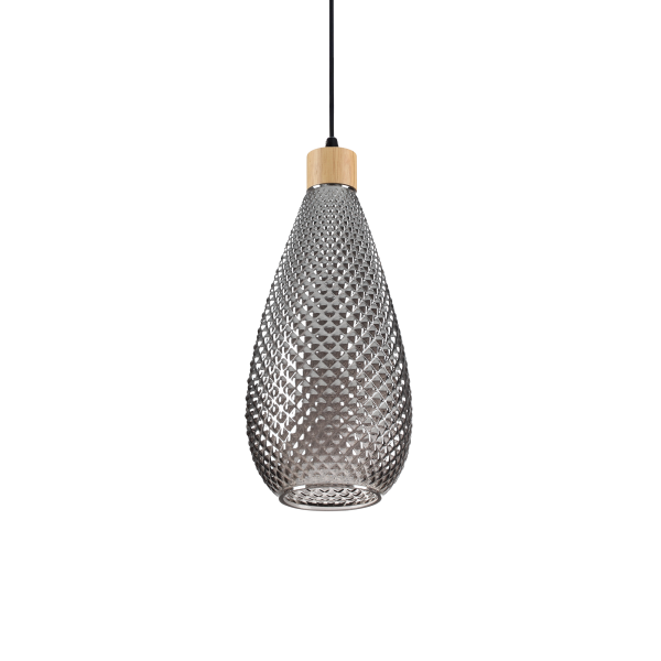 238838 Lampa wisząca bergen-2 sp1 smoky grey Ideal Lux - Mega RABATY w koszyku %