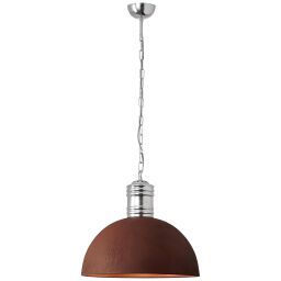 93253/60 Lampa wisząca Frieda 51 cm w kolorze rdzy