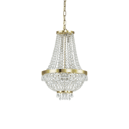 114729 Lampa wisząca caesar sp6 gold Ideal Lux - Mega RABATY w koszyku %