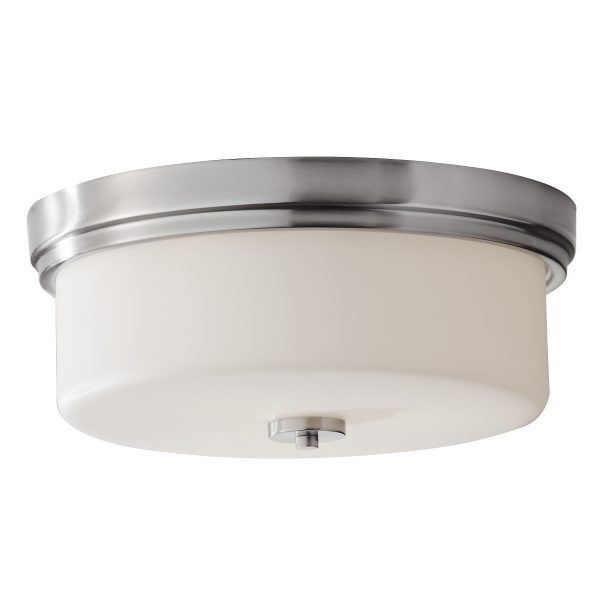 DL-KINCAID-F-L Kincaid 3 Light Flush Light Elstead - Mega RABATY w koszyku %