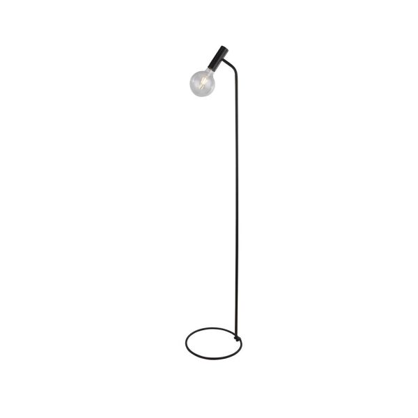 EU35722-1BK Dulwich Lampa podłogowa - czarny Searchlight