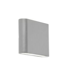 2572GY Stratford LED zewnętrzny Light -Grey & Clear Diffuser, IP44 Searchlight