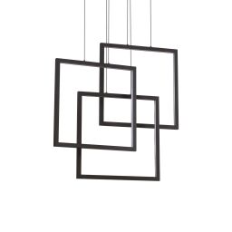269375 Lampa frame sp quadrato nero Ideal Lux - rabaty 15% w koszyku