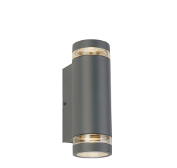 61100GY Austin Grey Outdoor Up And Down Wall Light Searchlight