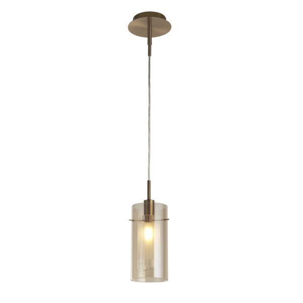 2301CP Duo III Bronze Pendant Light Searchlight