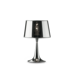 032368 Lampa stołowa london cromo tl1 small chrome Ideal Lux - Mega RABATY w koszyku %