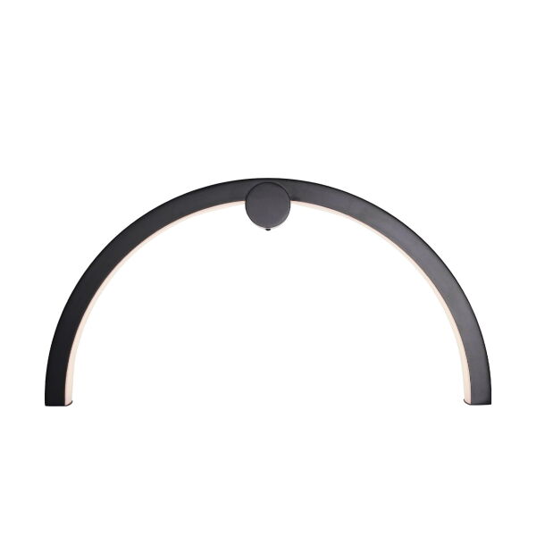 W0334 Kinkiet Trio Arc Matt Black Ip44 Maxlight 