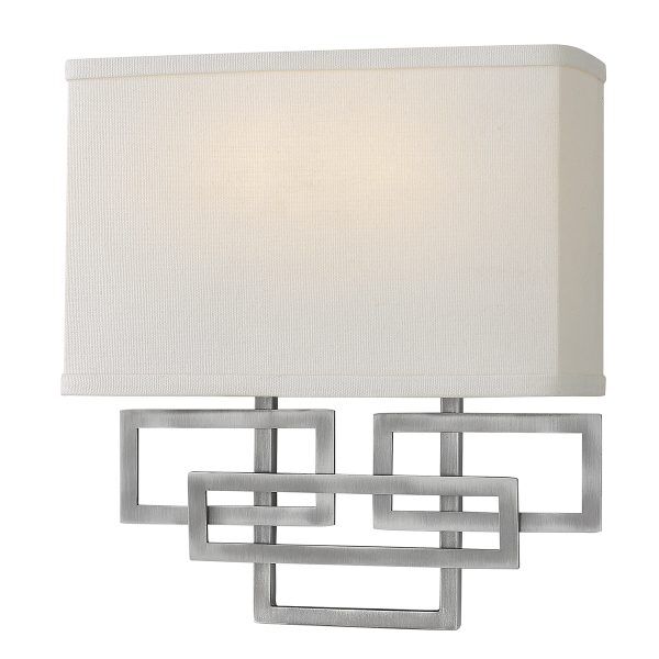 HK-LANZA2-AN Lampa ścienna Lanza 2 Light – nikiel antyczny Elstead - Mega RABATY w koszyku %