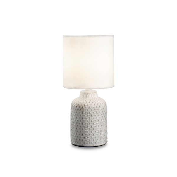 245393 Lampa stołowa kali'-3 tl1 white Ideal Lux - Mega RABATY w koszyku %