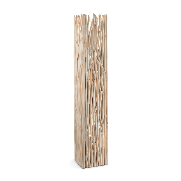 180946 Lampa stojąca driftwood pt2 wood Ideal Lux - Mega RABATY w koszyku %