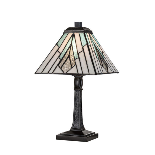 TF-ALDERLEY-TL-M Średnia lampa stołowa Alderley –  1 źródło światła – Vintage brąz Elstead  - Mega RABATY w koszyku %