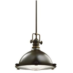 KL-HATTERAS-BAY-M-OZ lampa wisząca Hatteras Bay 1 Light Medium – Olde Bronze Elstead - Mega RABATY w koszyku %