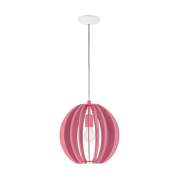 95953 LAMPA WISZĄCA FABELLA RÓŻOWA od ręki