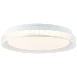 G97190/70 Lampa sufitowa LED Burlie 39cm przezroczysta/biały Aplikacja Tuya Brilliant