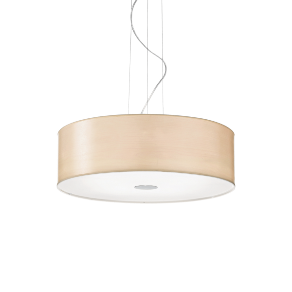 087719 Lampa wisząca woody sp5 wood Ideal Lux - Mega RABATY w koszyku %
