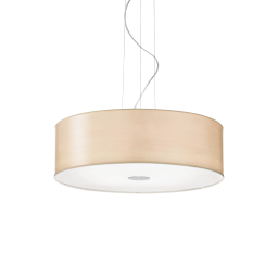 087719 Lampa wisząca woody sp5 wood Ideal Lux - Mega RABATY w koszyku %