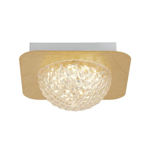 32511-1GO Celestia LED Flush -złoty with Clear Acrylic Searchlight