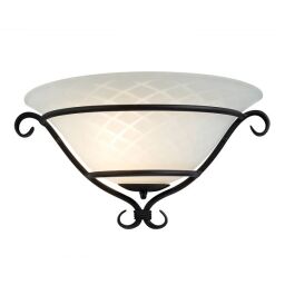 TCH-WU-BLACK Torchiere 1 podświetlana lampa ścienna Elstead - Mega RABATY w koszyku %