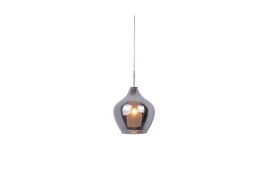 Lampa wisząca AMBER MILANO 1 AZ2148 Chrom Azzardo
