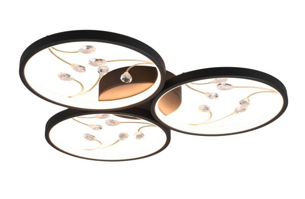 642110332 GROOVY lampa sufitowa LED Trio - Mega RABATY W KOSZYKU %