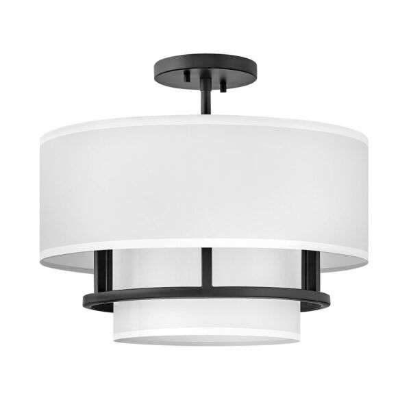 HK-GRAHAM-M-BK Lampa wisząca Graham – 3 źródła światła – Czarna Elstead - Mega RABATY w koszyku %