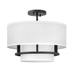 HK-GRAHAM-M-BK Lampa wisząca Graham – 3 źródła światła – Czarna Elstead - Mega RABATY w koszyku %