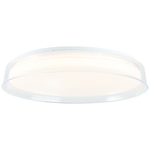 G97189/70 Lampa sufitowa LED Leanna 41cm przezroczysta/biały Aplikacja Tuya Brilliant