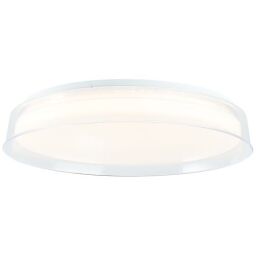 G97189/70 Lampa sufitowa LED Leanna 41cm przezroczysta/biały Aplikacja Tuya Brilliant
