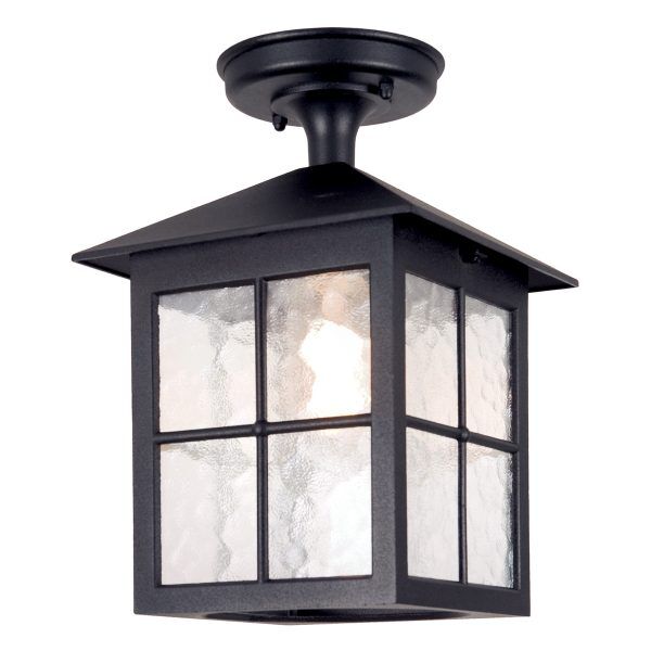 BL18A-BLACK Winchester 1 Lekka latarnia na ganku Elstead - Mega RABATY w koszyku %