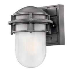 HK-REEF-MINI-HE Latarnia Reef Mini 1 Light – Hematyt Elstead - Mega RABATY w koszyku %